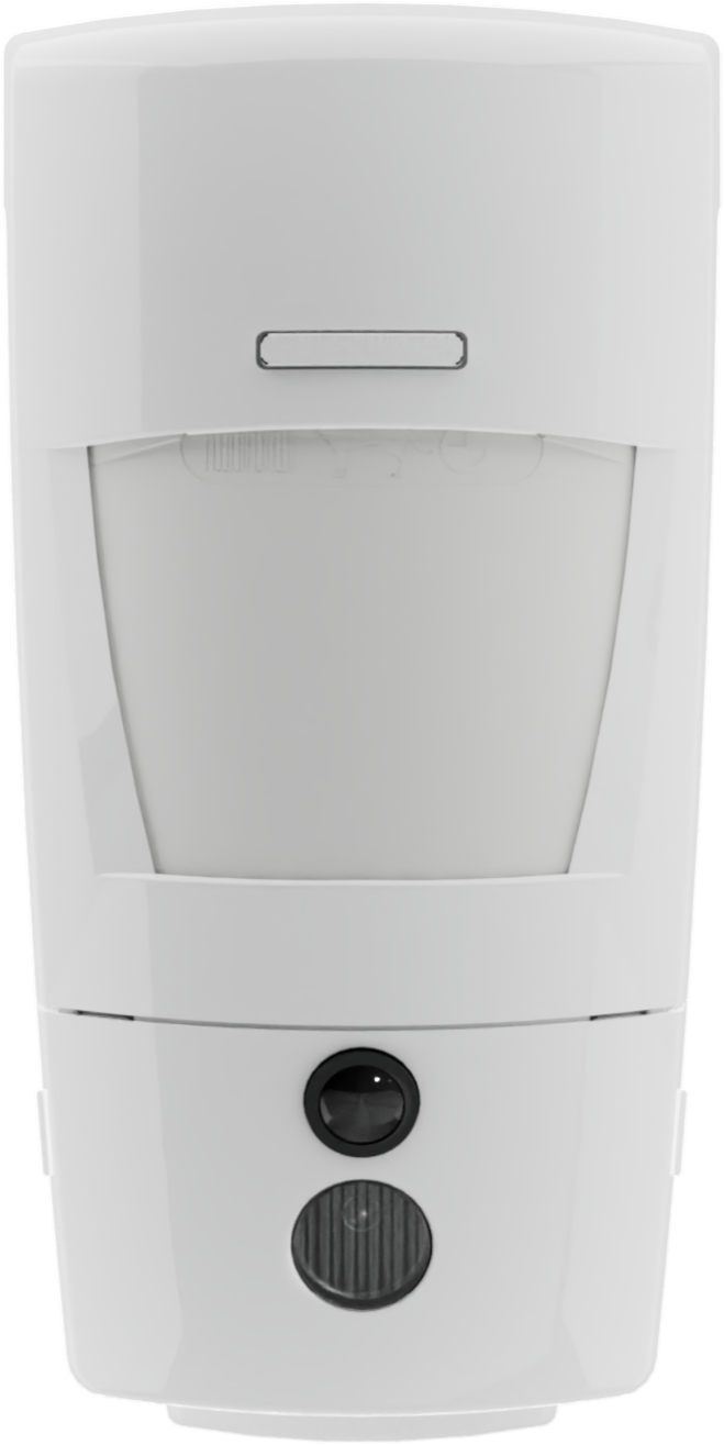 Rivelatore di movimento a infrarossi con fotocamera integrata 12 mt - 90° per uso interno