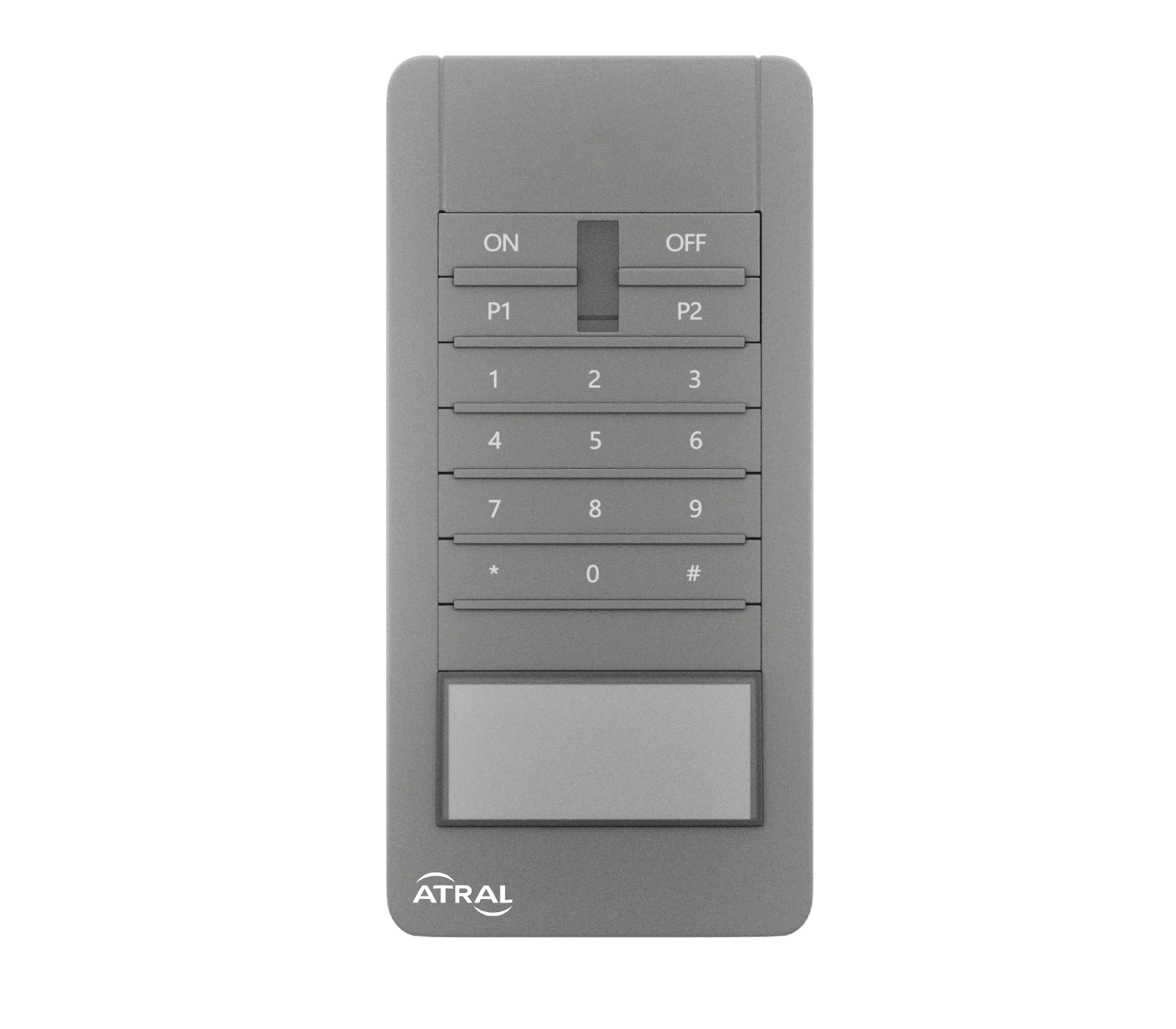 Clavier extérieur vocale avec badge